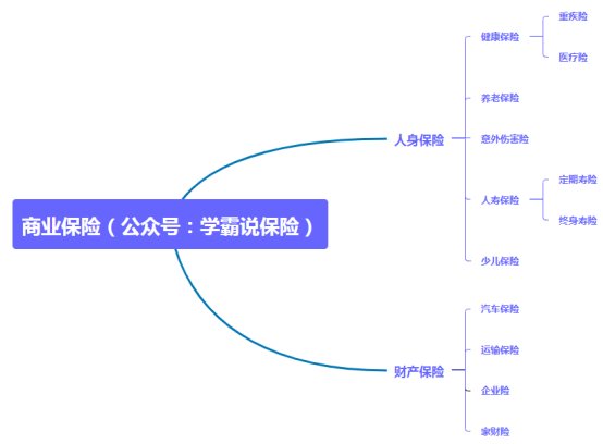 商业保险具体有哪些种类