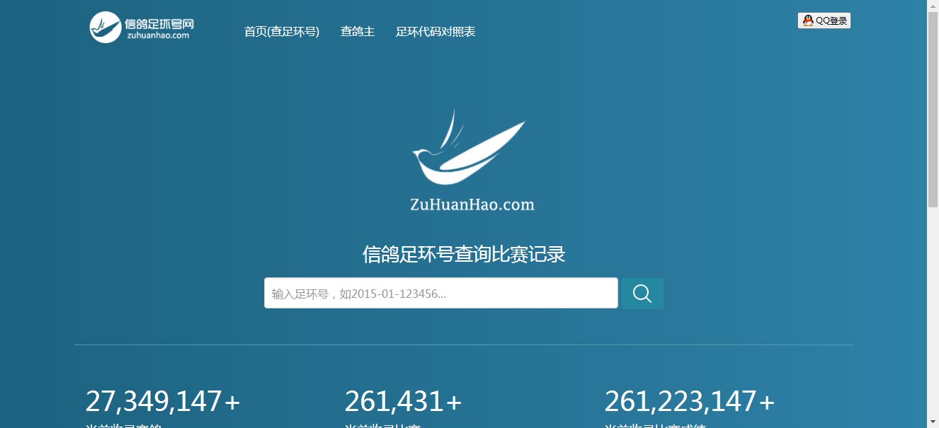 用鸽子脚环号查询系统查询鸽子足环号，怎么查？