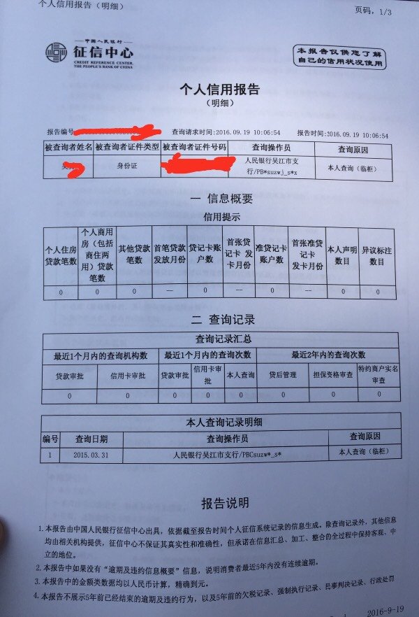 征信报告是什么？有什么作用？