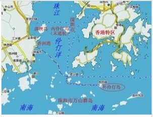 伶仃洋地理位置