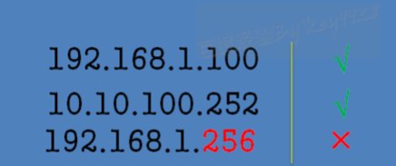 一个合法的IP地址的要求是什么？