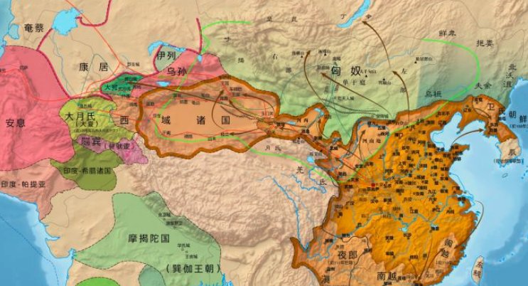 古时候的西域36国分别是哪36国？