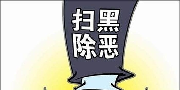 扫恶除黑如何定义？