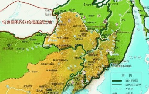 尼布楚条约、恰克图条约、布连斯奇条约分别割让出了多少土地?能否在地图上表示一下?