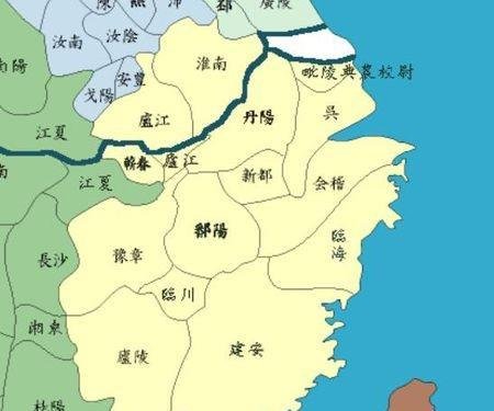 三国时江东的大致地理位置是现在的哪里？