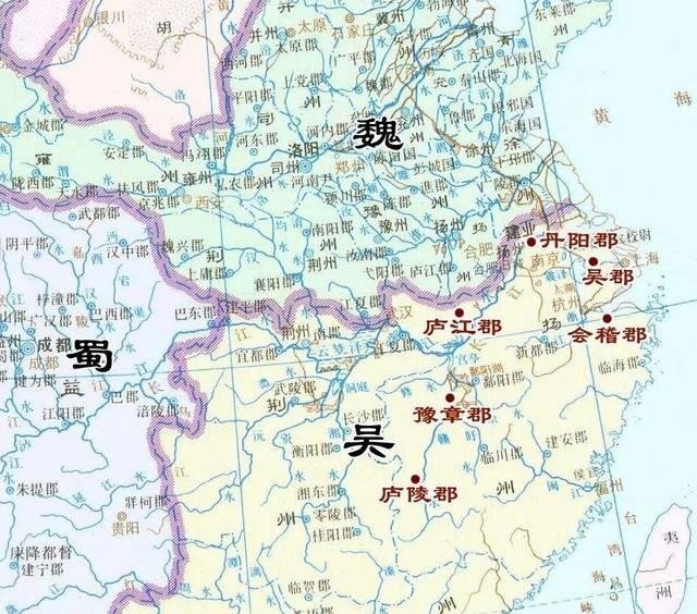 三国时江东的大致地理位置是现在的哪里？