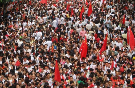 全国各省人口排名