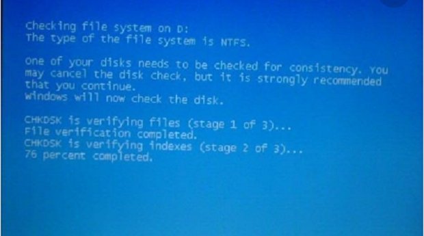 电脑老是提示文件损坏，要运行Chkdsk工具 ，如何解决？