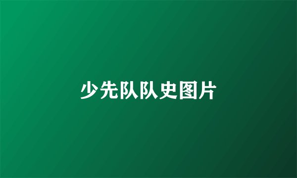 少先队队史图片