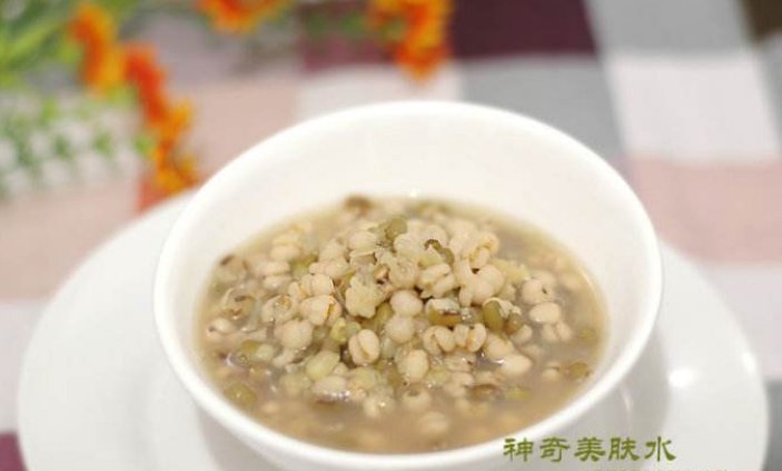 薏仁水敷脸的功效