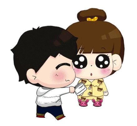 求QQ炫舞情侣装自定义图 透明背景