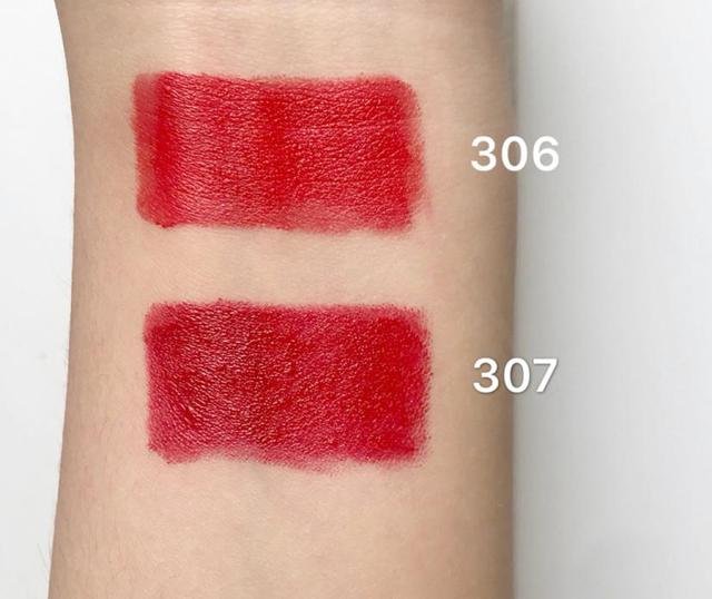 纪梵希口红小羊皮306和红丝绒N37哪个好?