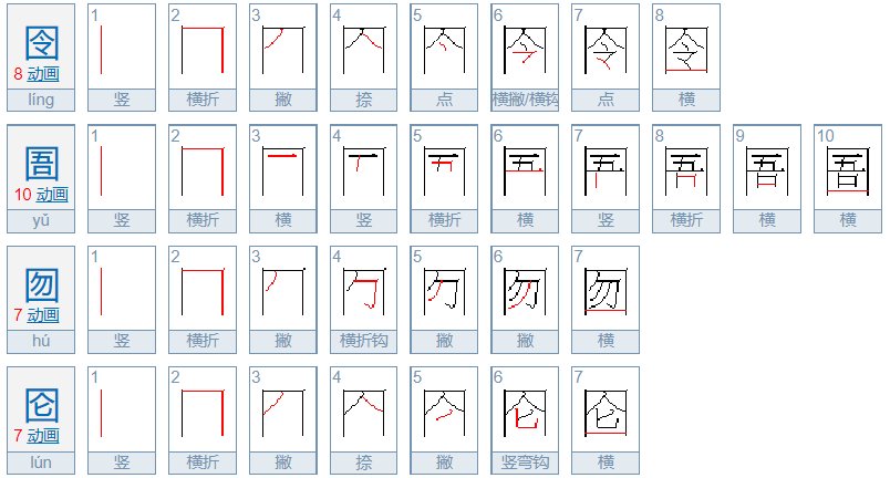 囹圄囫囵是什么意思?