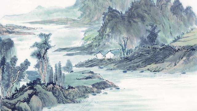 月下飞天镜，云生结海楼。