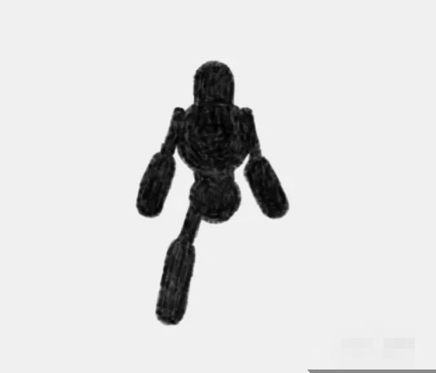 火柴人钢铁侠怎么画