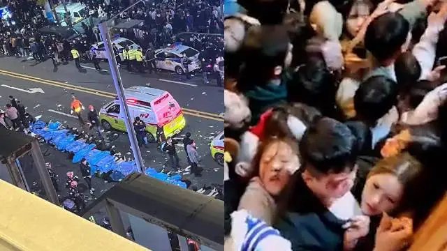 踩踏事故前，一女子曾疏散小巷人群，女子拯救了多少人？