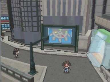 口袋妖怪黑白2飞云下水道往里走的伊布在哪？ 求图和走法 谢谢~~~