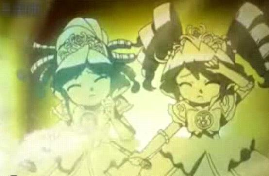 在孪生公主第一部中，那一集法音莲音在海底使用魔法而晕倒？