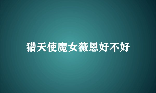 猎天使魔女薇恩好不好