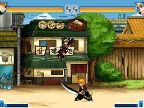 死神VS火影0.8的操作方法