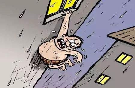 妻子与情夫开房，丈夫去捉奸，情夫逃跑时跳楼摔死，丈夫要负法律责任吗？