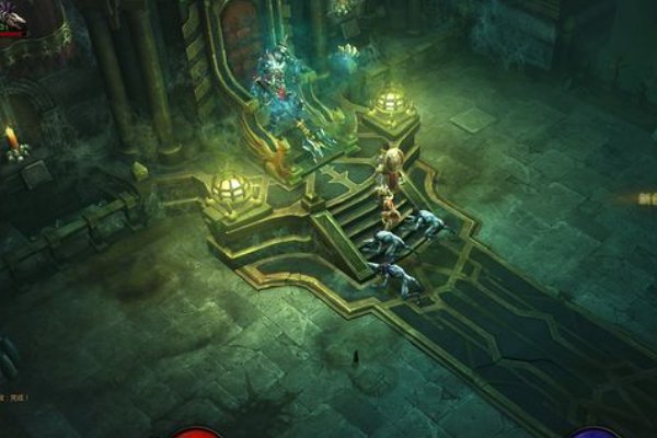 暗黑破坏神3寻找王室墓穴？大教堂第四层地图都跑了都没看到，看图,求解决.在线等