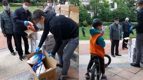 上海一小区解封居民春游式购物，这一画面遭到了网友怎样的调侃？