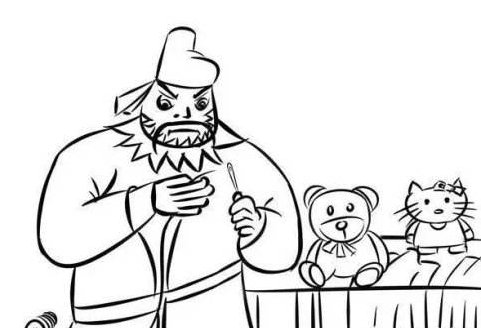 张飞穿针一一( )歇后语