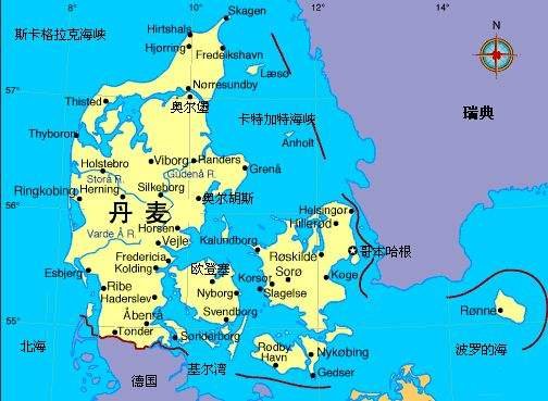 丹麦相当于我国哪个省的面积