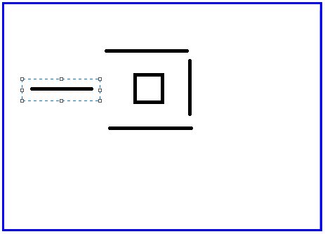任意挪动两根牙签使糖在外面，形状还是叉子不变？
