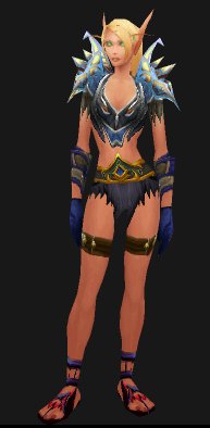 谁知道这一套武僧血精灵幻化皮甲叫什么，出处在哪儿？