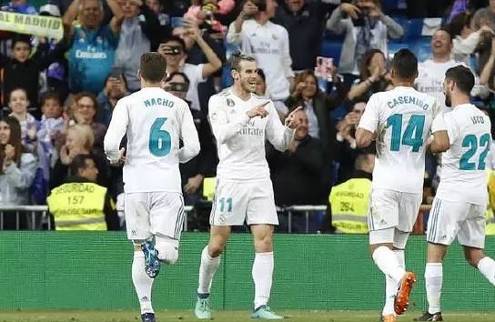 皇马6-0塞尔塔哪些球员进球？