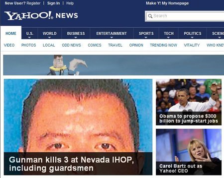 雅虎空间的服务简介