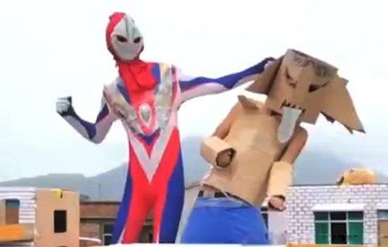 世界上有人拍到了奥特曼 卫星拍到的奥特曼是真吗