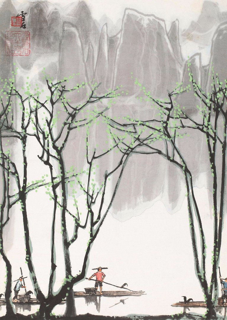 《利州南渡》一诗中，“翠薇”是什么意思？