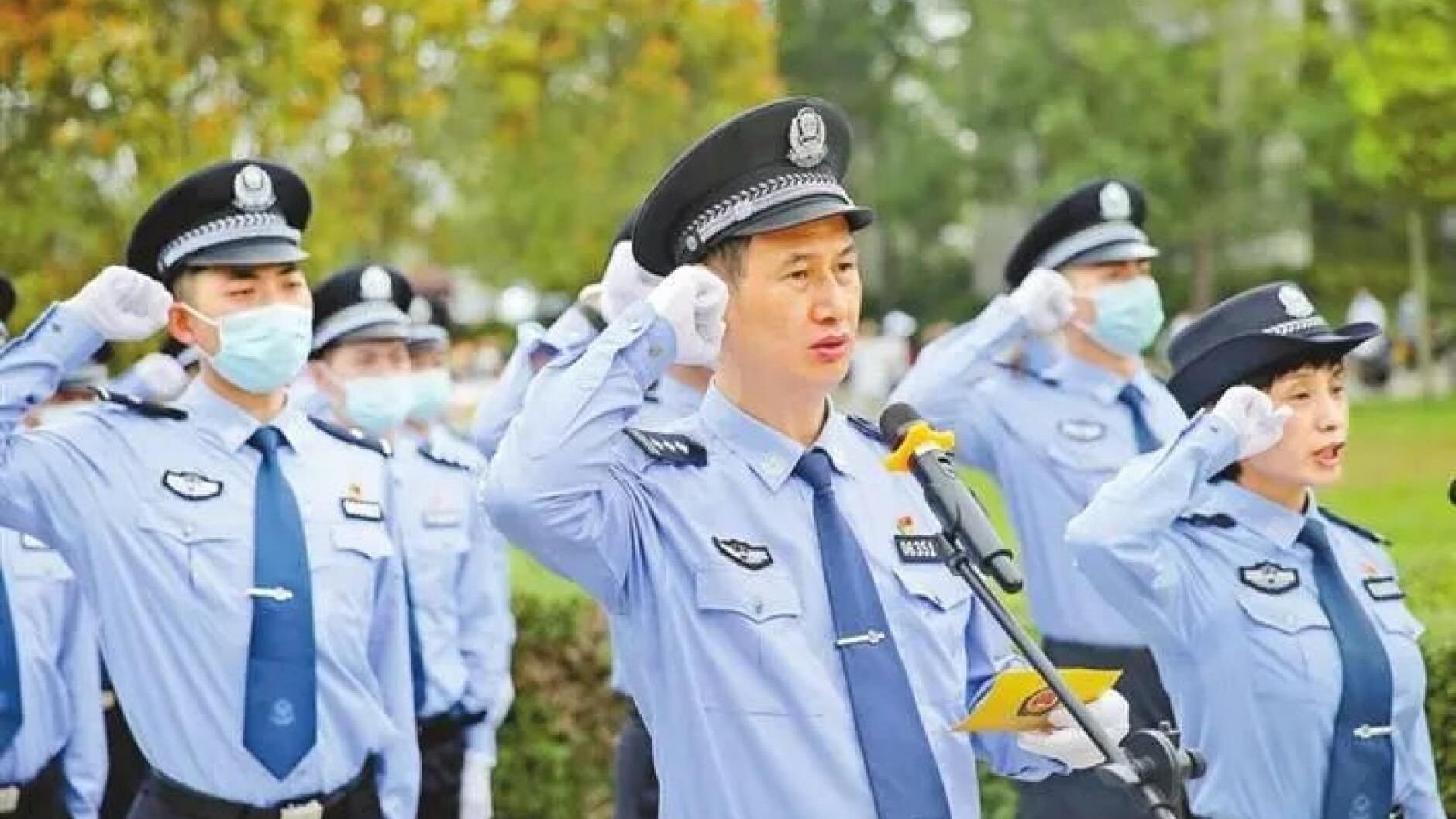 中国警察节的祝福语