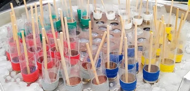 棉棒试管冰块的用处