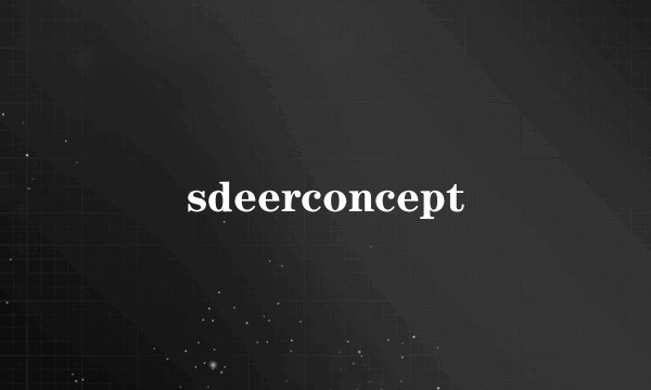 sdeerconcept