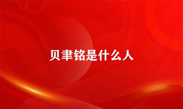 贝聿铭是什么人