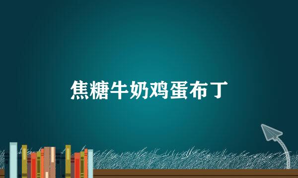 焦糖牛奶鸡蛋布丁