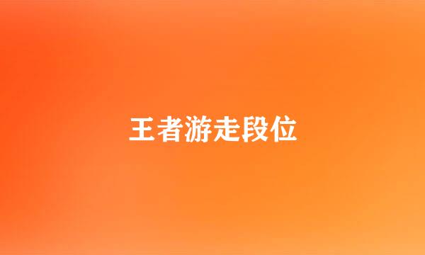 王者游走段位