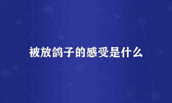 被放鸽子的感受是什么