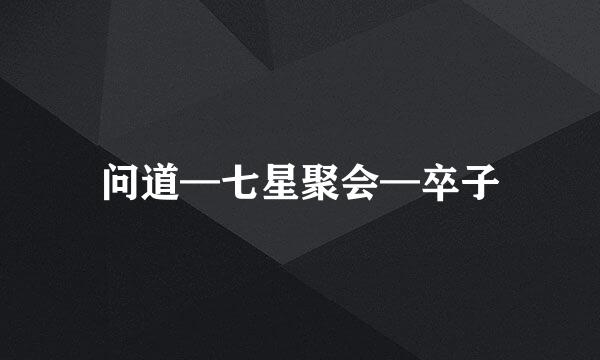 问道—七星聚会—卒子