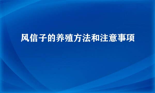 风信子的养殖方法和注意事项