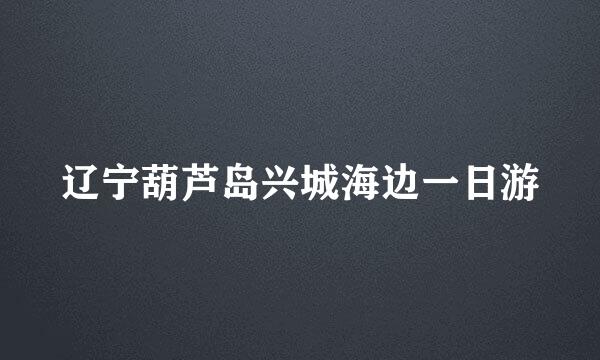 辽宁葫芦岛兴城海边一日游