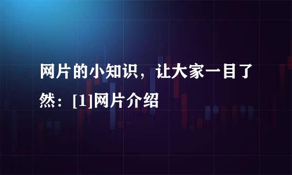 网片的小知识，让大家一目了然：[1]网片介绍