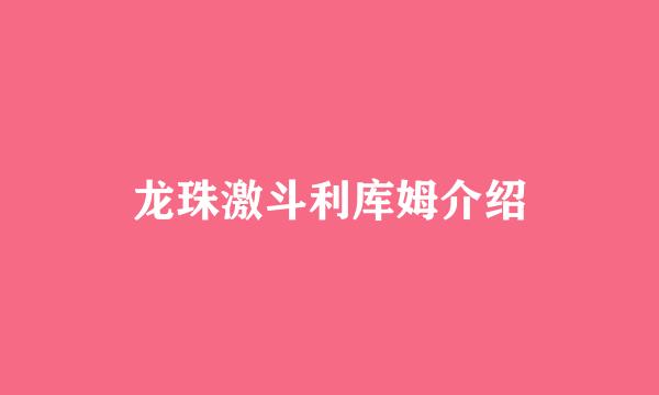 龙珠激斗利库姆介绍