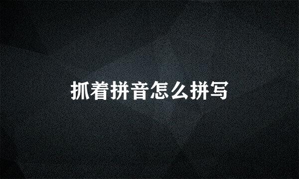 抓着拼音怎么拼写