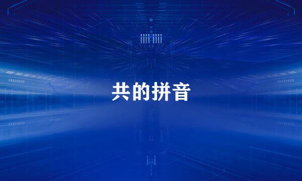共的拼音