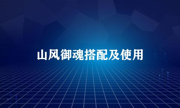 山风御魂搭配及使用